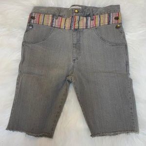 NEW Company of We Side Button Denim Shorts XL